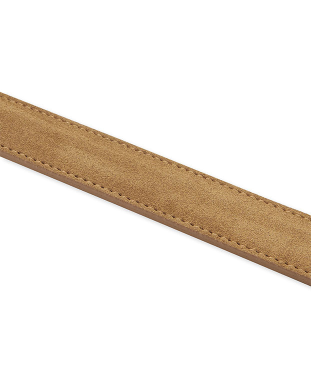 Ceinture Coralie marron - zoom matière Ceinture Coralie marron - zoom matière