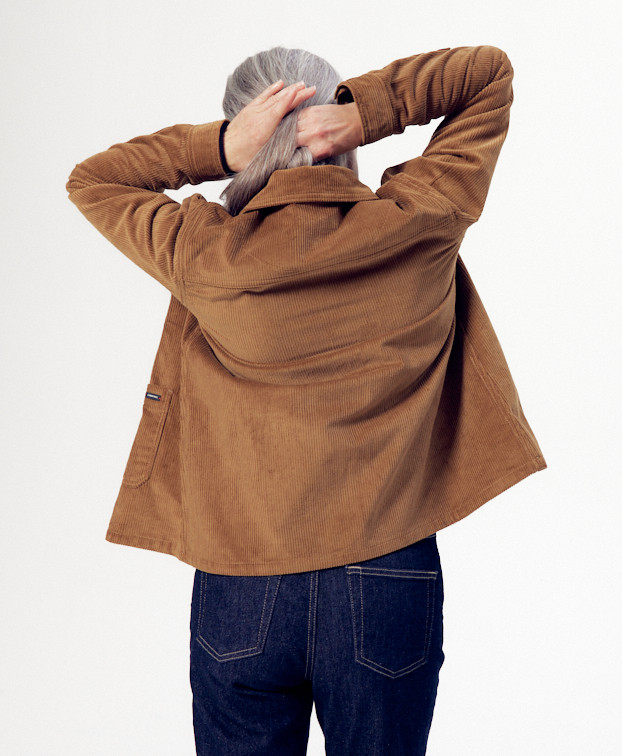Veste Victoria camel - vue dos Veste Victoria camel - vue dos