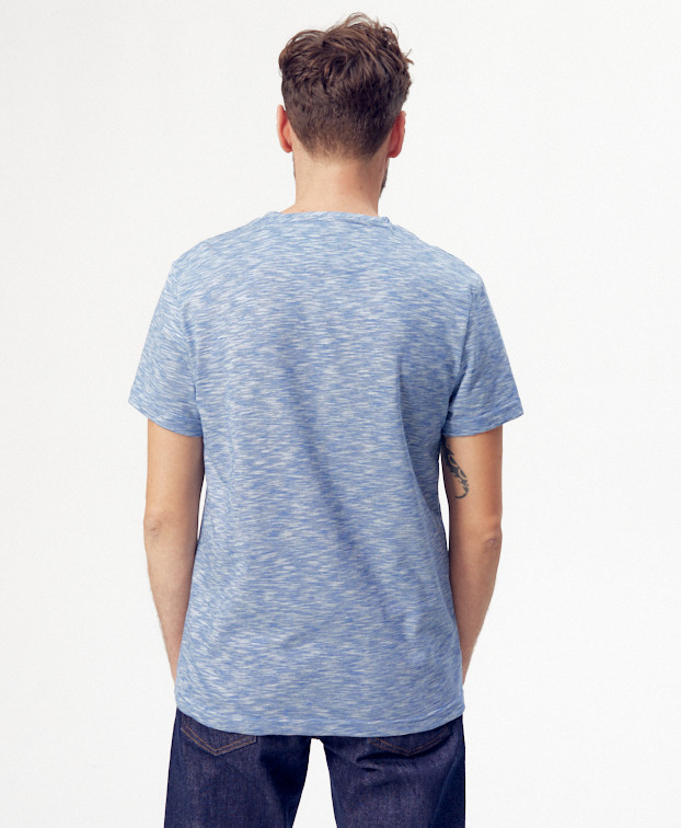 Tee-shirt Baptiste brodé "French Touch" - Vue dos Tee-shirt Baptiste brodé "French Touch" - Vue dos