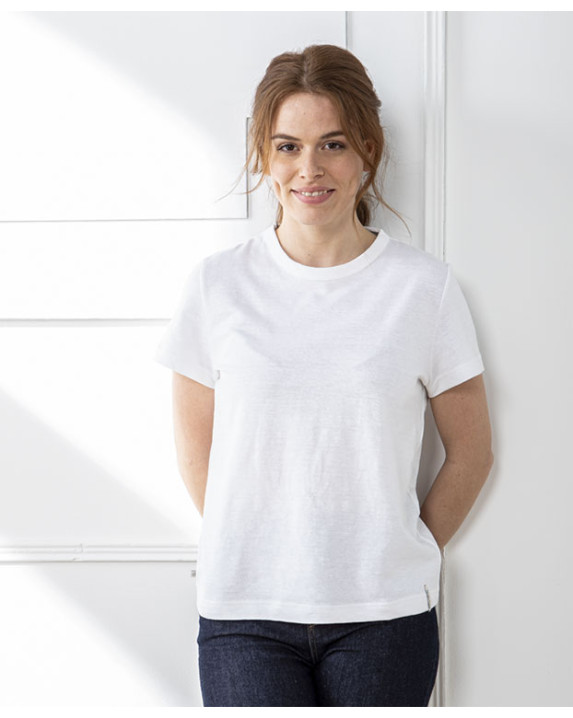 Tee-shirt Colberte blanc - La Gentle Factory - Vue principale devant