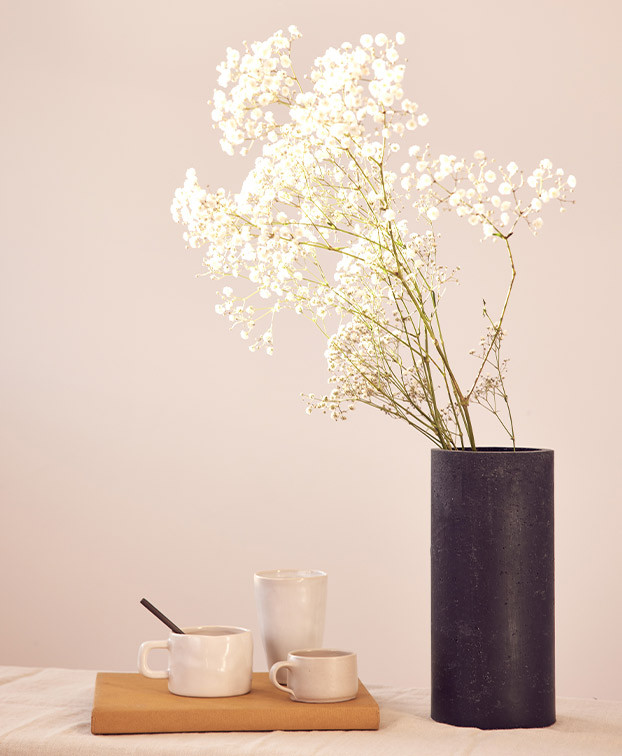 Vase Noé Maxi recyclé noir - La Gentle Factory - Vue principale Vase Noé Maxi recyclé noir - La Gentle Factory - Vue principale