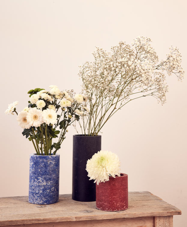 Vase Noé Maxi recyclé noir - La Gentle Factory - Collection vases