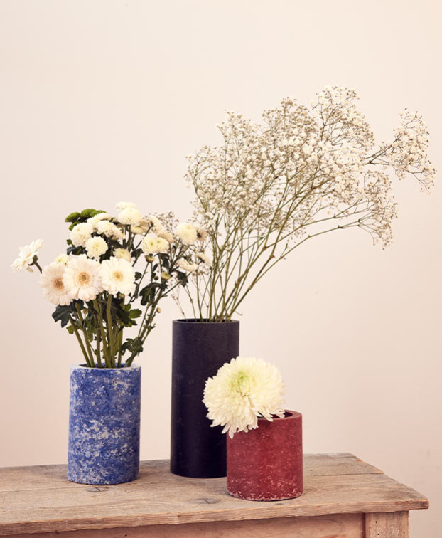 Vase Noé Maxi recyclé noir - La Gentle Factory - Collection vases Vase Noé Maxi recyclé noir - La Gentle Factory - Collection vases