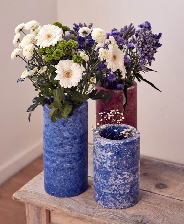 Vase Noé Maxi recyclé bleu - La Gentle Factory Vase Noé Maxi recyclé bleu - La Gentle Factory