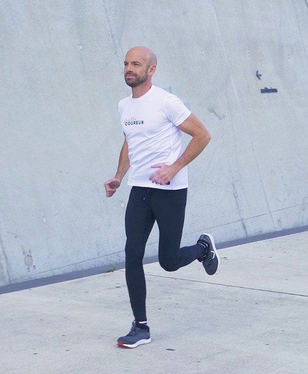 Legging running Denis - La Gentle Factory - Vue de face Legging running Denis - La Gentle Factory - Vue de face