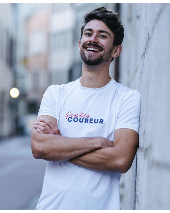 T Shirt Made In France de running Homme Recycle La Gentle Factory