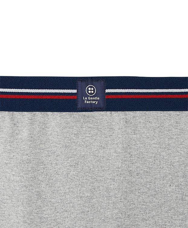Boxer Barnabé gris recyclé - La Gentle Factory - Zoom élastique Boxer Barnabé gris recyclé - La Gentle Factory - Zoom élastique