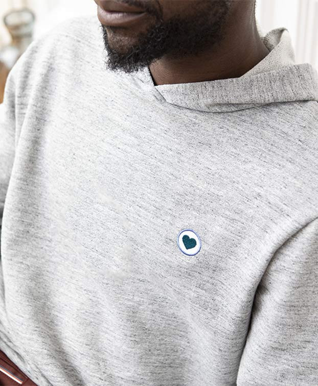 Sweat Cyril - La Gentle Factory - Zoom sur la broderie Sweat Cyril - La Gentle Factory - Zoom sur la broderie