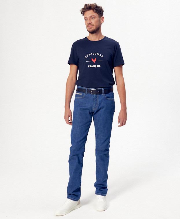 Jean Billy stone en coton bio – La Gentle Factory – Vue de face Jean Billy stone en coton bio – La Gentle Factory – Vue de face
