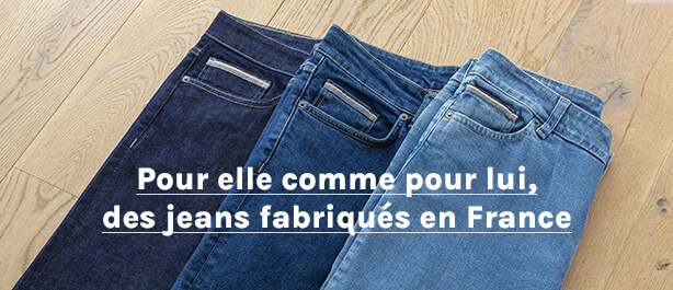 Jeans fabriqués en France