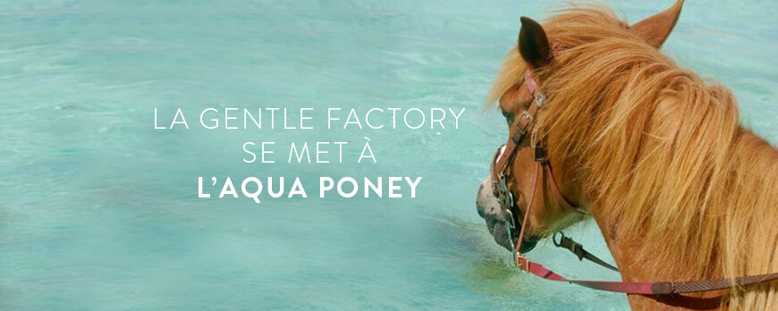 La Gentle Factory se met à l’Aqua Poney