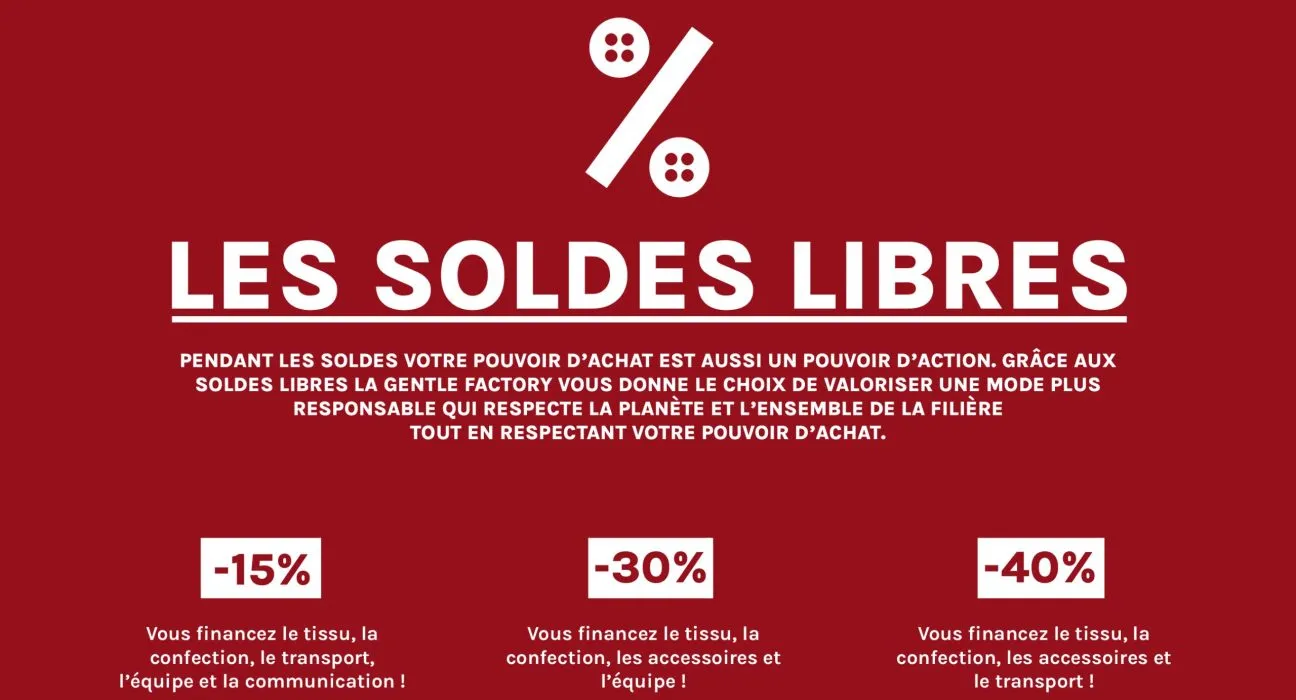 Les soldes libres, c’est parti !