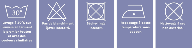 Pictogrammes entretien