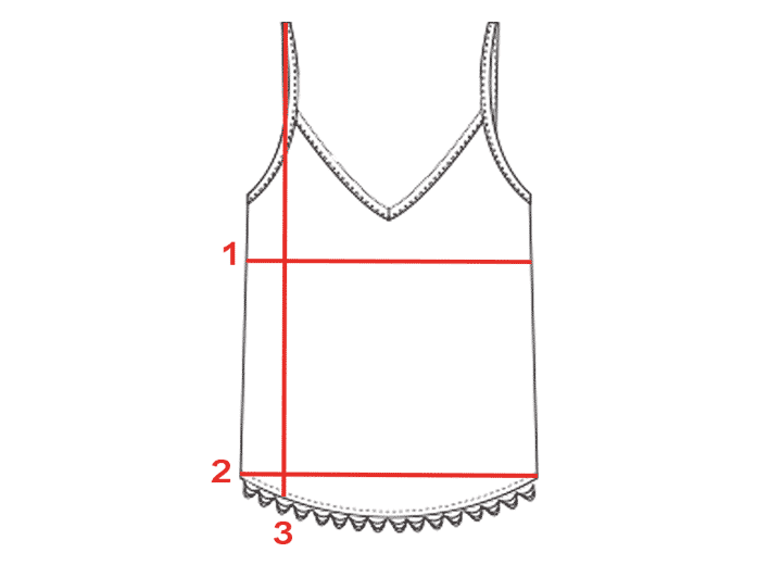 CROQUIS GUIDE TAILLE DEBARDEUR JYJAMA FEMME