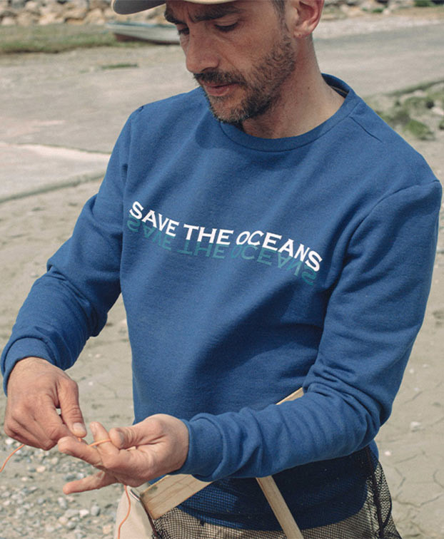 sweat français Homme recyclé - La Gentle Factory