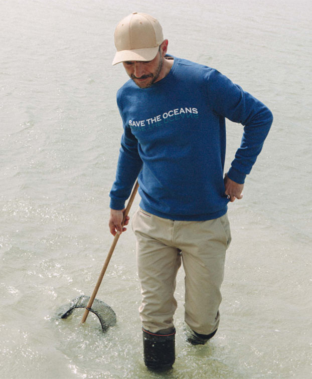 sweat français Homme recyclé - La Gentle Factory