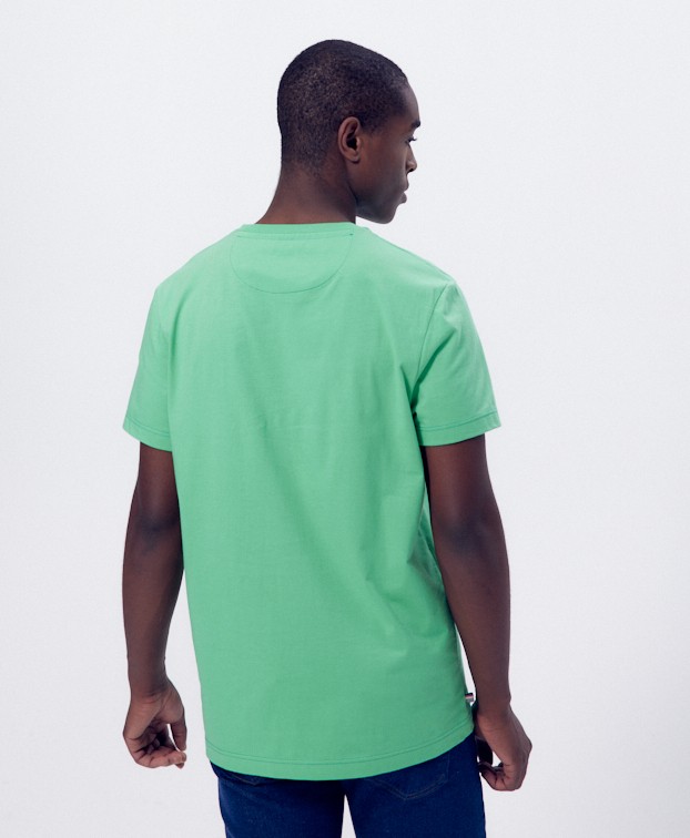 Tee-Shirt Homme Made In France Bio Icare Vert - La Gentle Factory