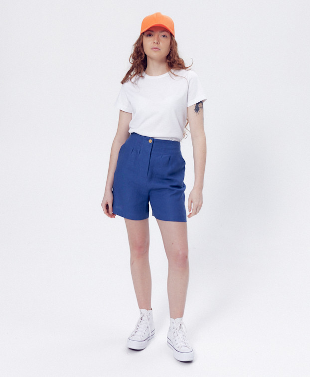 Short En Lin Made In France Femme - La Gentle Factory