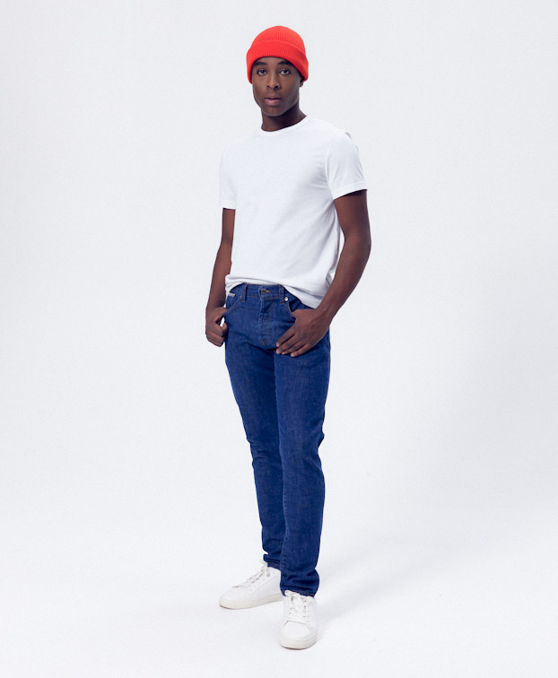 Jean Homme Slim Made In France Coton Bio Jacky - La Gentle Factory