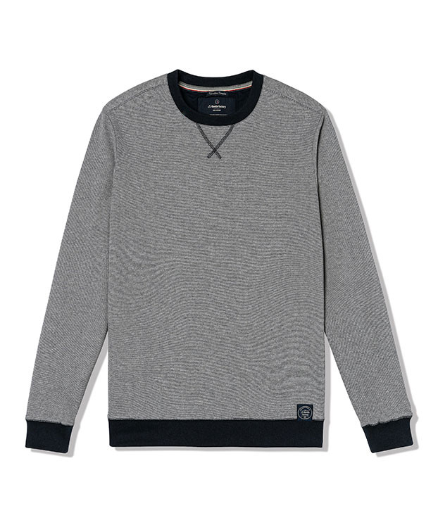 Sweat Homme Made In France Paul Bleu Recyclé - La Gentle Factory