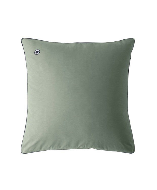 Parure Lit Coton Bio Made In France Vert de gris - La Gentle Factory Parure Lit Coton Bio Made In France Vert de gris - La Gentle Factory