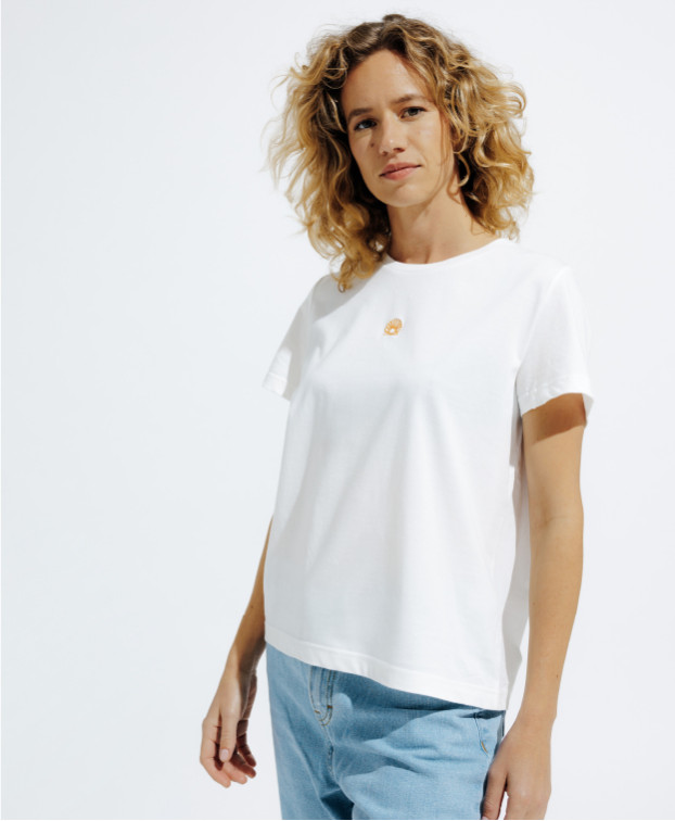 Tee shirt femme ecru discount
