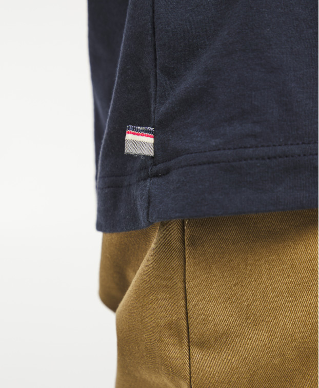 Tee-Shirt  Esteban bleu marine  Made In France Homme Coton bio - La Gentle Factory
