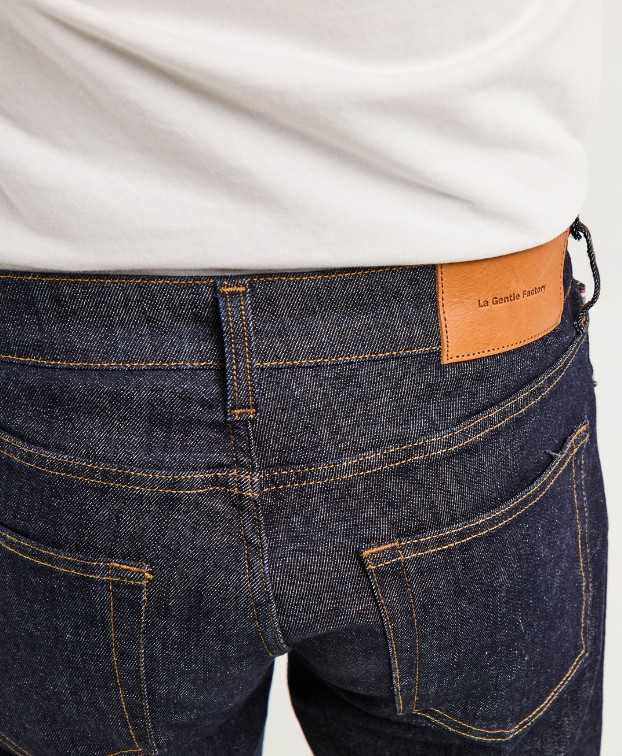 Jean Homme Made In France Droit Dorian Coton Bio - La Gentle Factory Jean Homme Made In France Droit Dorian Coton Bio - La Gentle Factory