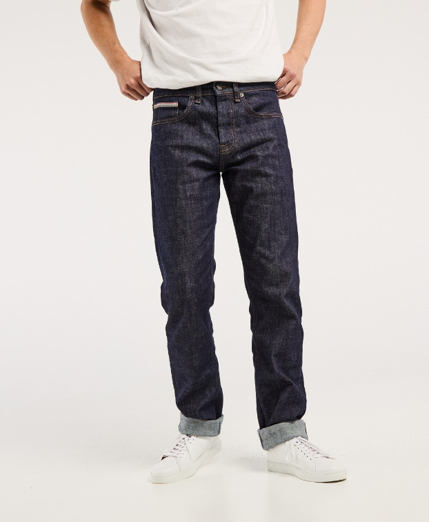 Jean Homme Made In France Droit Dorian Coton Bio - La Gentle Factory Jean Homme Made In France Droit Dorian Coton Bio - La Gentle Factory