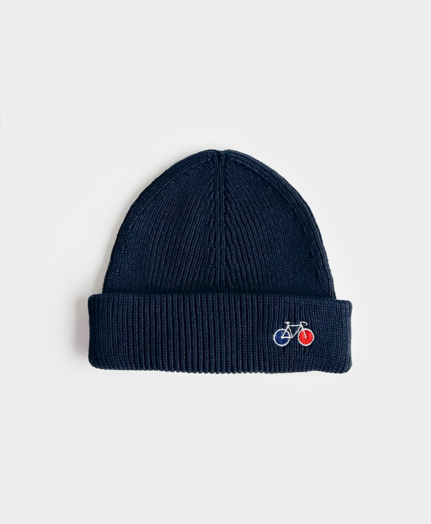 Bonnet Made In France Marine - La Gentle Factory Bonnet Made In France Marine - La Gentle Factory