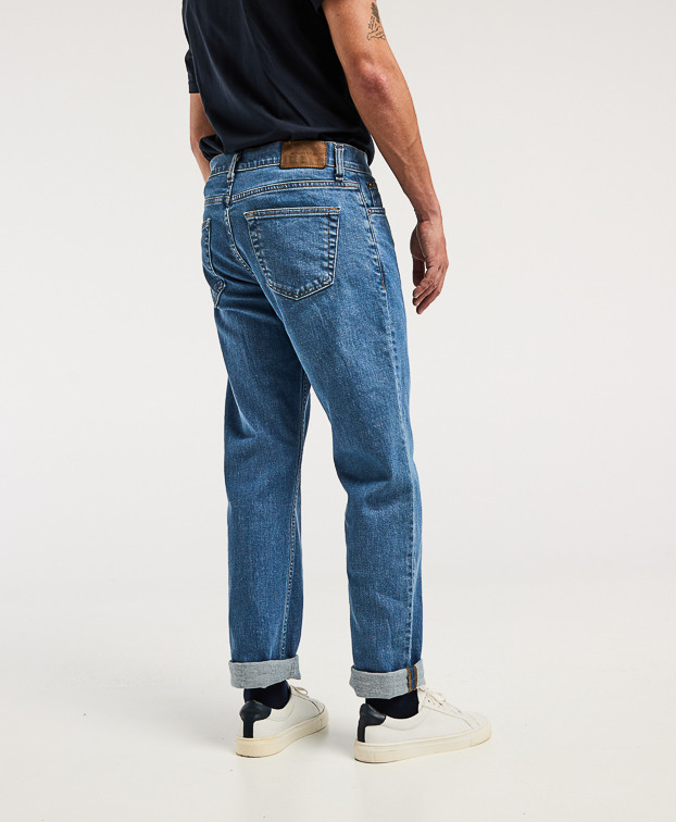 Dorian Jean droit stone en coton bio Dorian Jean droit stone en coton bio
