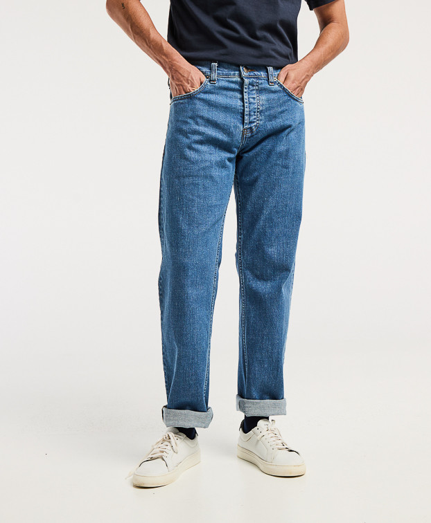 Dorian Jean droit stone en coton bio Dorian Jean droit stone en coton bio