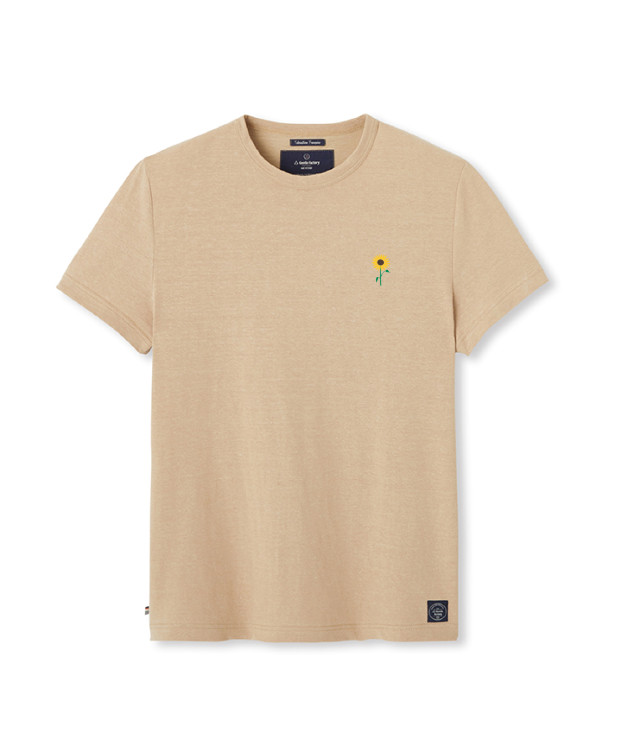 T-Shirt Made In France Femme Lin et Coton bio - La Gentle Factory T-Shirt Made In France Femme Lin et Coton bio - La Gentle Factory