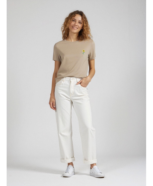 T-Shirt Made In France Femme Lin et Coton bio - La Gentle Factory T-Shirt Made In France Femme Lin et Coton bio - La Gentle Factory