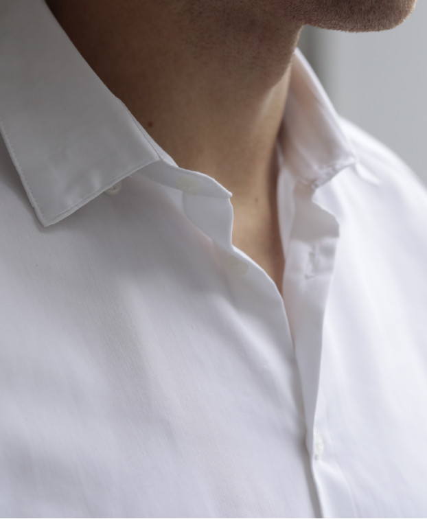 Chemise Made In France Homme Graham Blanche - La Gentle Factory Chemise Made In France Homme Graham Blanche - La Gentle Factory