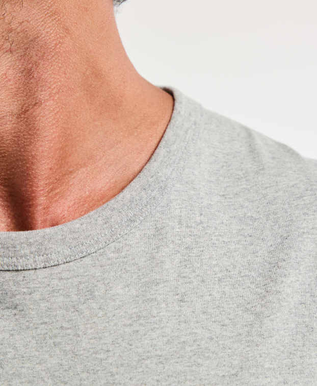 T Shirt Made In France Homme Recyclé Augustin Gris - La Gentle Factory T Shirt Made In France Homme Recyclé Augustin Gris - La Gentle Factory