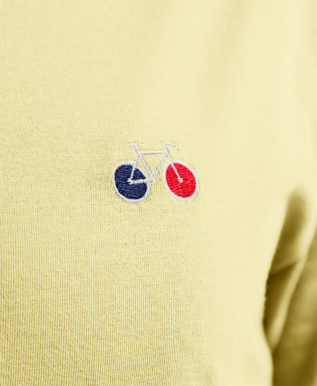Sweat Jaune Homme Made In France Coton Bio Benoît - La Gentle Factory - La Gentle Factory Sweat Jaune Homme Made In France Coton Bio Benoît - La Gentle Factory - La Gentle Factory
