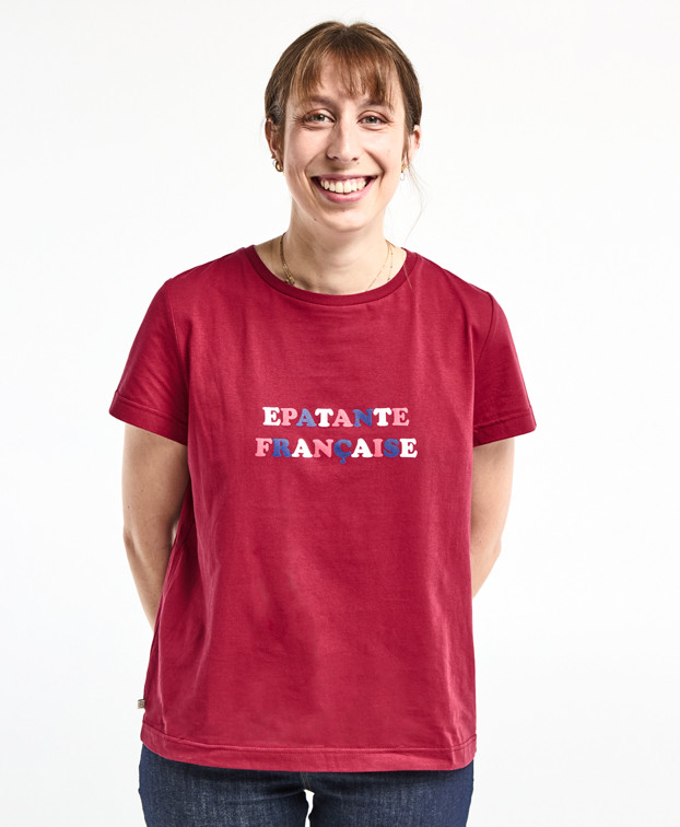 T-Shirt Made In France Femme Coton bio Imprimé- La Gentle Factory T-Shirt Made In France Femme Coton bio Imprimé- La Gentle Factory