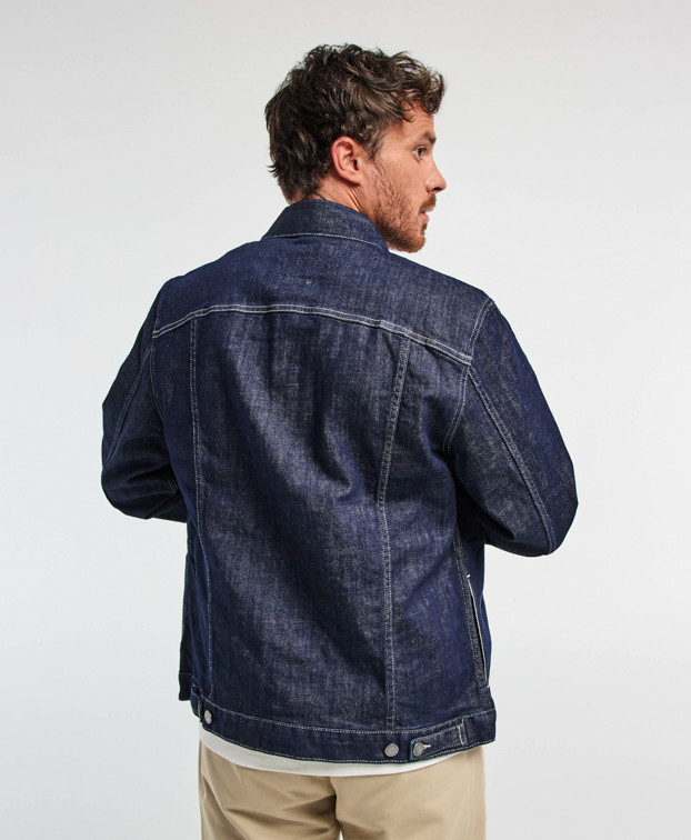 Veste Made In France Mixte Coton Bio Victor Denim - La gentle Factory