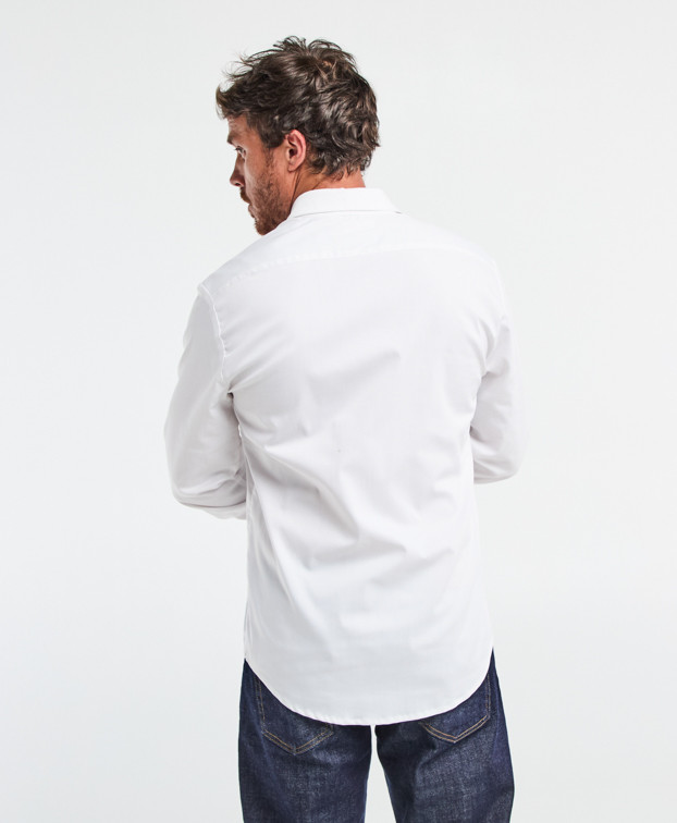 Chemise Made In France Homme Graham Blanche - La Gentle Factory Chemise Made In France Homme Graham Blanche - La Gentle Factory