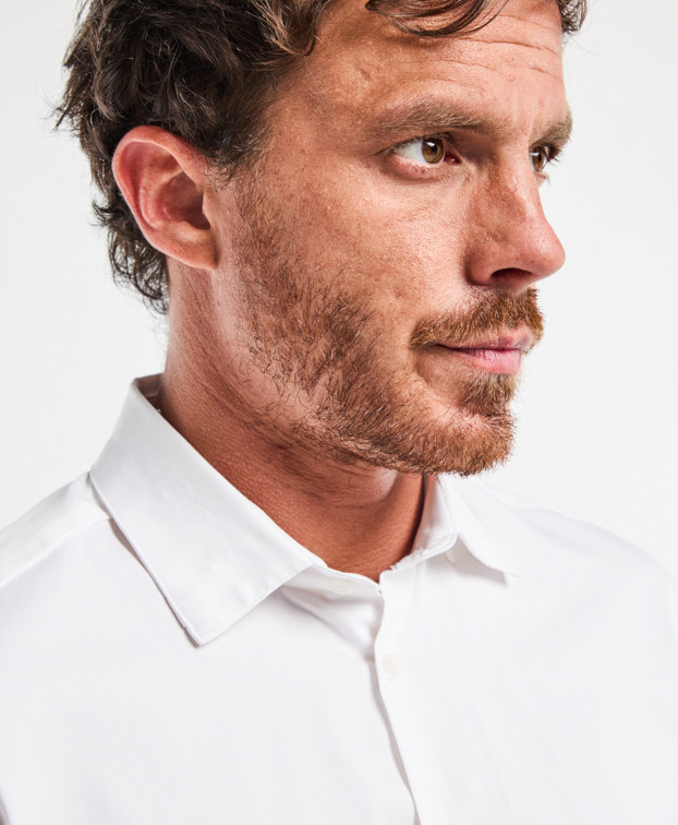 Chemise Made In France Homme Graham Blanche - La Gentle Factory Chemise Made In France Homme Graham Blanche - La Gentle Factory