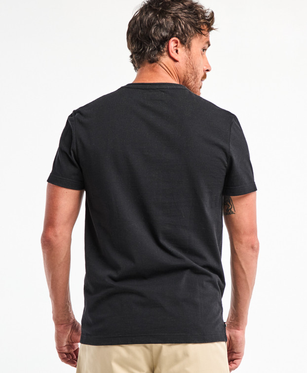 T-Shirt Made In France Homme Noir Recyclé - La Gentle Factory T-Shirt Made In France Homme Noir Recyclé - La Gentle Factory
