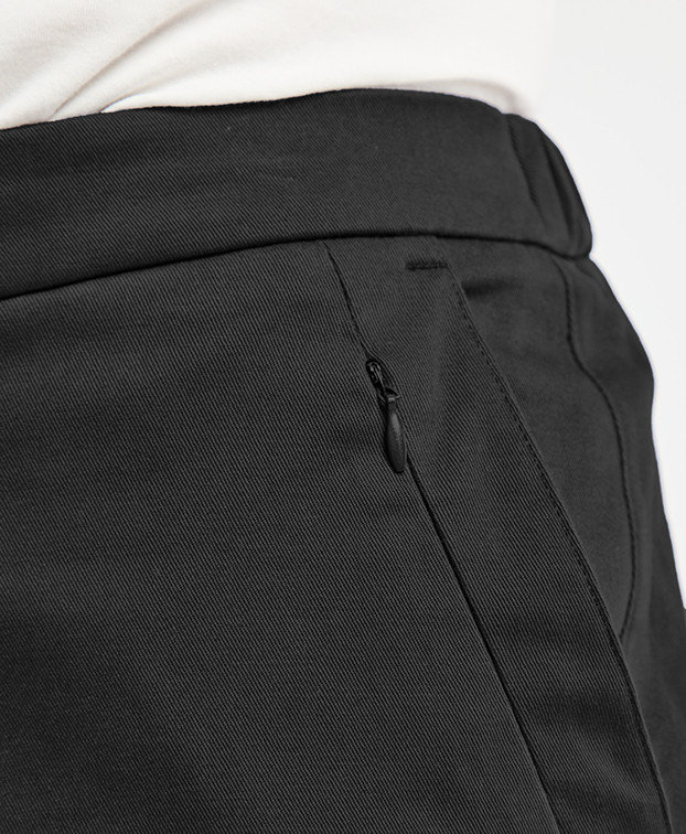 Pantalon Fleming Coton noir Made in France - La Gentle Factory