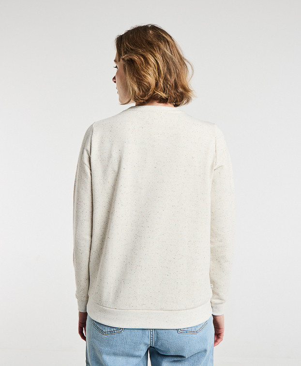 Sweat femme Bérénice Brodé Paresseux Made In France - La Gentle Factory