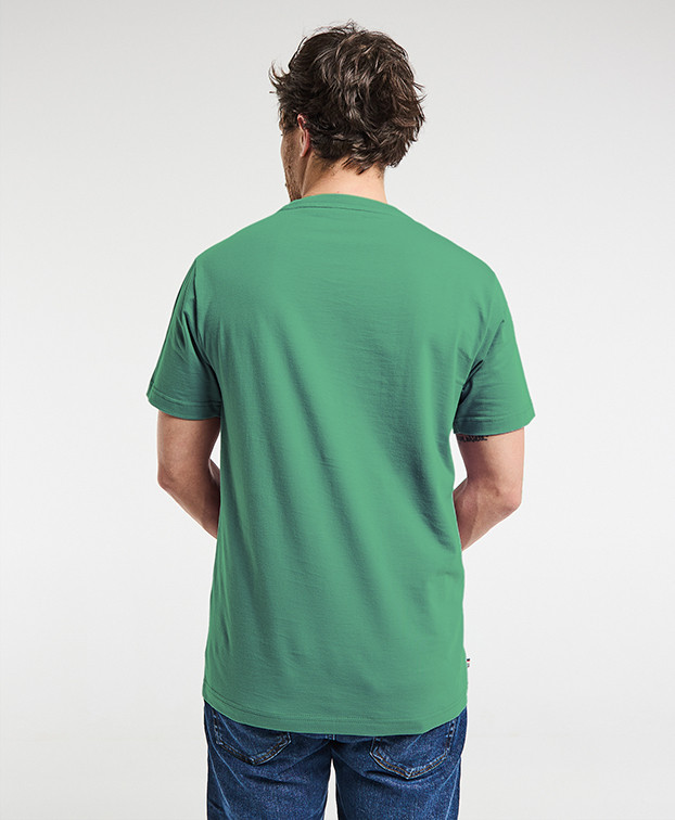 T-shirt Barthélémien brodé vélo vert olive en coton bio- La Gentle Factory