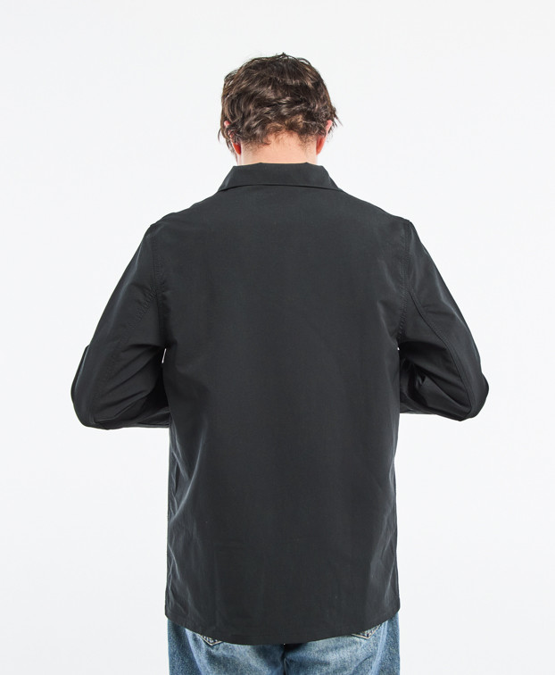 Veste de travail Made In Europe Déperlant Hamilton Noir Polyester Recyclé - La Gentle Factory