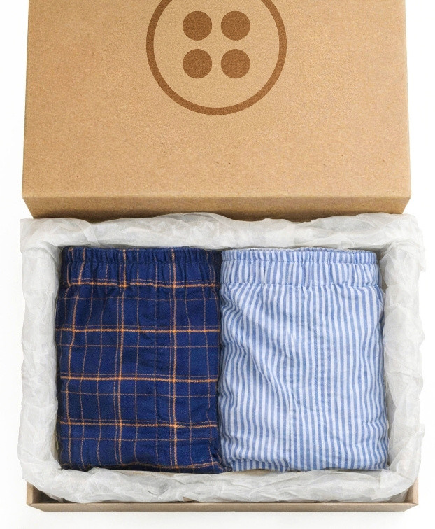 Coffret caleçons Côme en coton made in France - La Gentle Factory