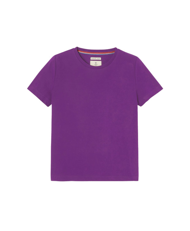 Tee-shirt Femme Ida Violet Coton Bio - La Gentle Factory