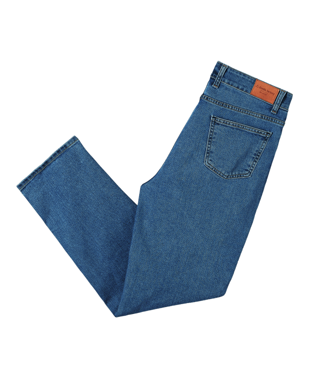 Jean Made In France En Coton Bio Juliette Stone - La Gentle Factory