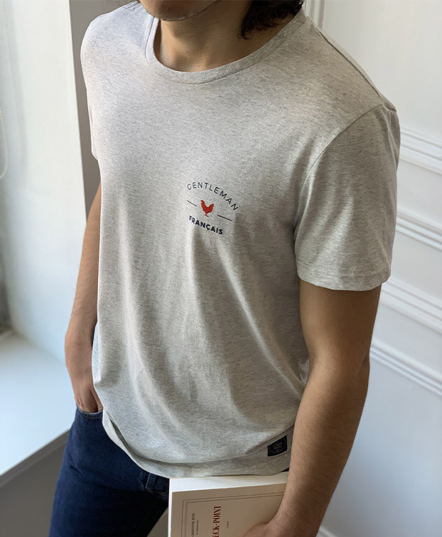 T-Shirt Made In France Homme Recyclé - La Gentle Factory